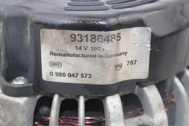 OPEL 93186485 Генератор в наличии Кривой Рог