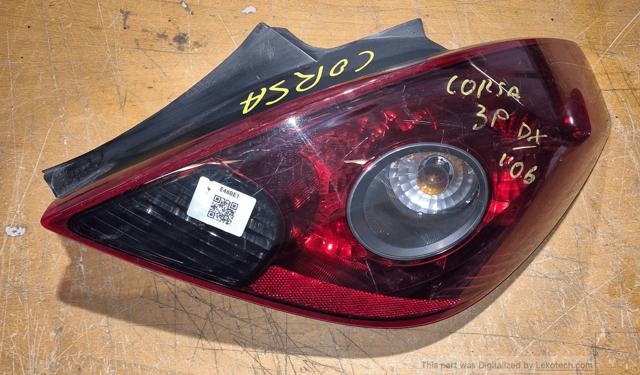 OPEL 93189402 Задний фонарь в наличии Львов
