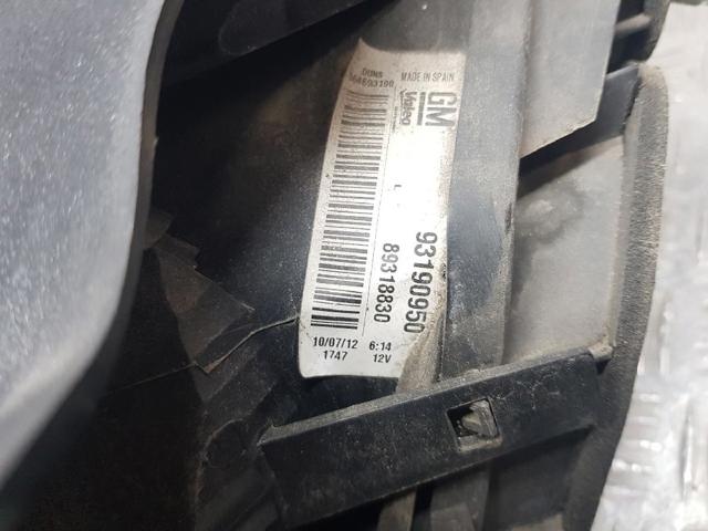 93190950 OPEL Фонарь задний левый купить в Николаев