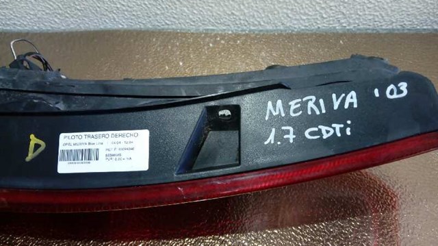 93294346 OPEL Задний фонарь купить в Кривой Рог