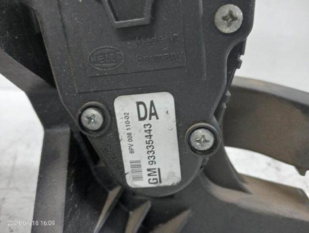 OPEL 93335443 Педаль газа (акселератора) в наличии Ирпень