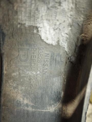 93828BR01A NISSAN Расширитель (накладка) арки заднего крыла правый купить в Винница