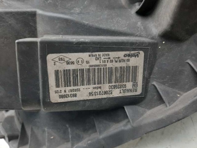 93859830 OPEL Фара правая купить в Полтава