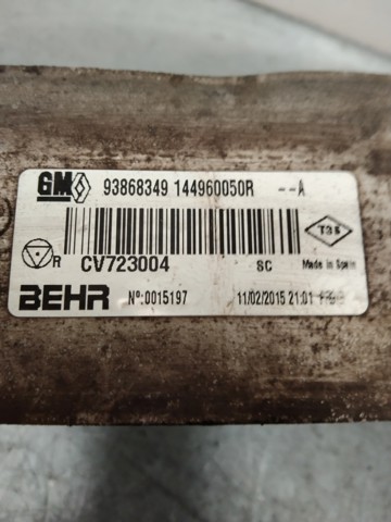 OPEL 93868349 Радиатор интеркуллера в наличии Хмельницкий