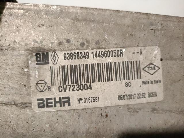 OPEL 93868349 Интеркулер в наличии Черновцы