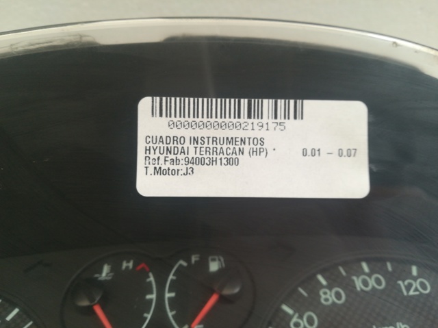 HYUNDAI 94003H1300 Приборная доска (щиток приборов) в наличии Ровно