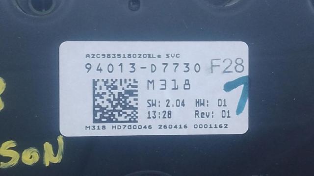 HYUNDAI 94013D7730 в наличии Чернигов