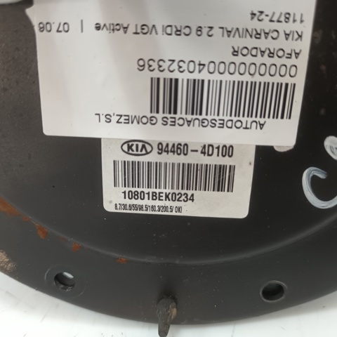 Sensor do nível de combustível no tanque KIA Carnival 3 UVP