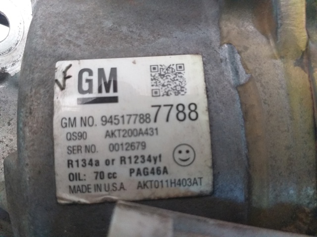 94517788 OPEL Компрессор кондиционера купить в Ирпень