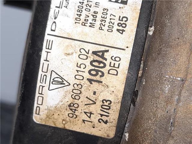 PORSCHE 94860301502 Генератор в наличии Черновцы