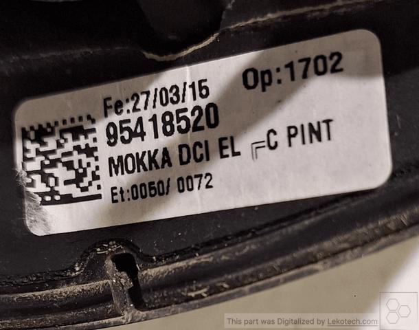 OPEL 95143550 Зеркало заднего вида правое в наличии Ровно