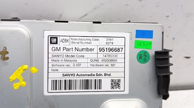 95196687 GM купить в Днепр