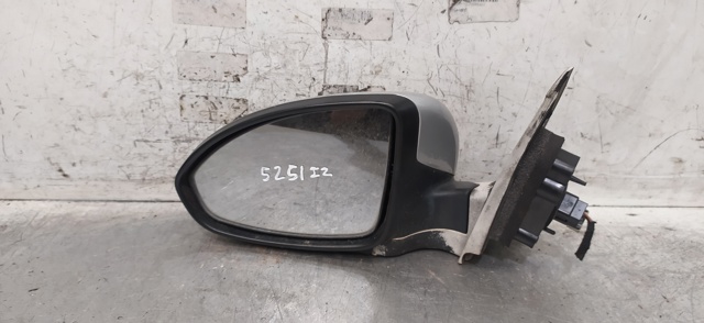 Placa sobreposta (tampa) do espelho de retrovisão esquerdo 95223740 GM/Chevrolet