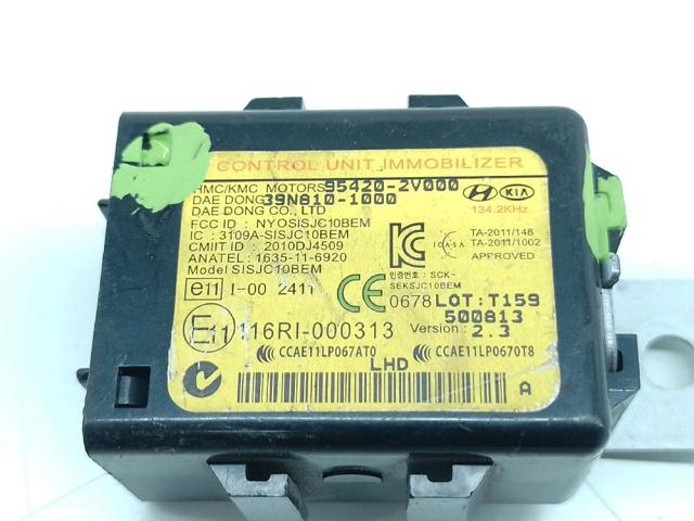 954202V000 HYUNDAI Модуль управления (ЭБУ) иммобилайзером купить в Черновцы