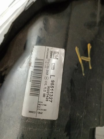 OPEL 95511327 Левая фара в наличии Ровно