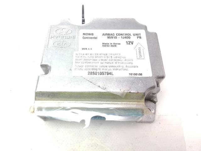 HYUNDAI 959101J400 Модуль-процессор управления подушкой безопасности (ЭБУ AIRBAG) в наличии Каменское