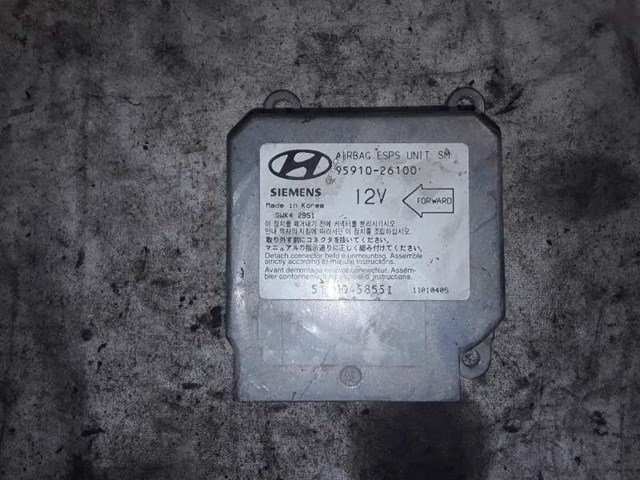 9591026100 HYUNDAI Модуль-процессор управления подушкой безопасности (ЭБУ AIRBAG) купить в Львов