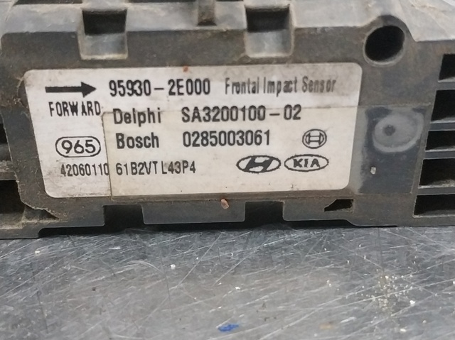 959302E000 Модуль-процессор управления подушкой безопасности (ЭБУ AIRBAG) купить Одесса