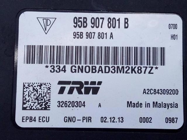 95B907801B PORSCHE Блок управления стояночного тормоза купить в Одесса