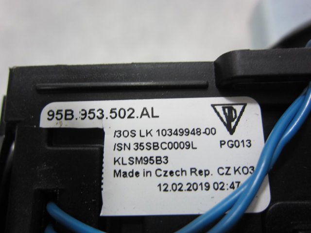 PORSCHE 95B953502AL в наличии Украина
