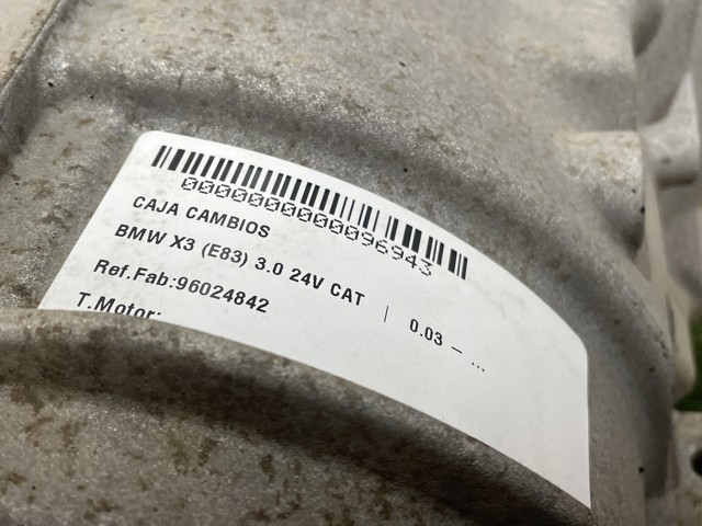 96024842 BMW АКПП в сборе (автоматическая коробка передач) купить в Ужгород