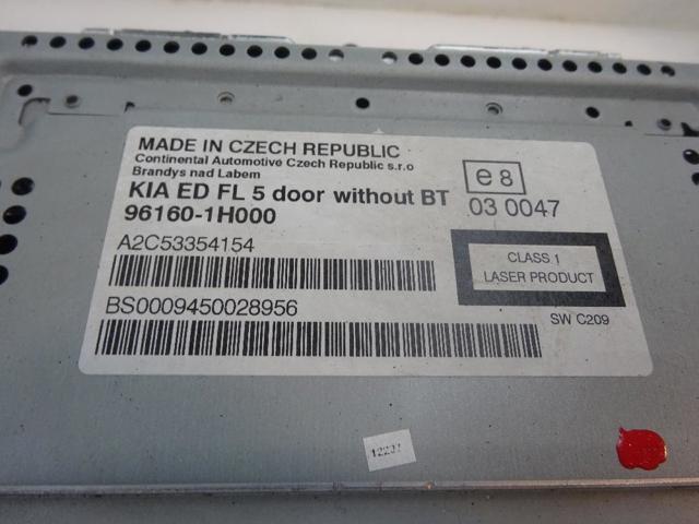 961601H000 HYUNDAI Магнитола (радио AM/FM) купить в Украина