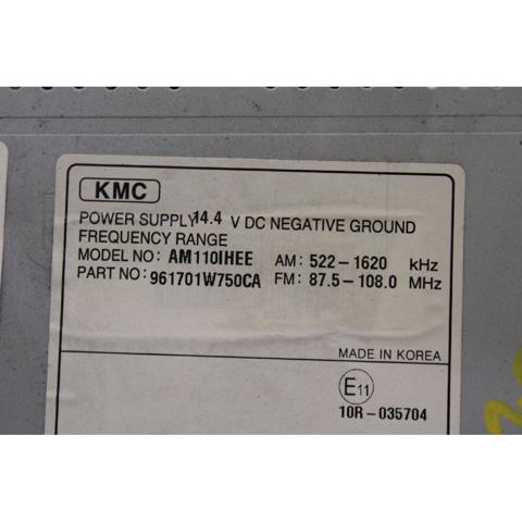 HYUNDAI 961701W750CA Магнитола в наличии Сумы