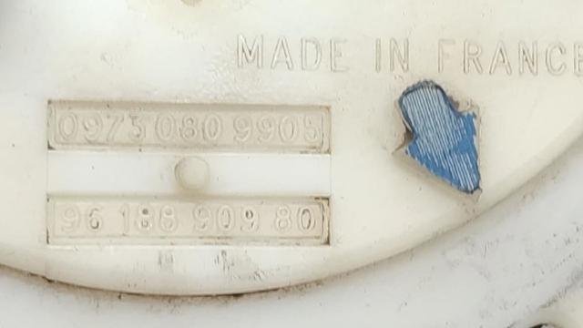 Sensor do nível de combustível no tanque Peugeot 406 8E, F