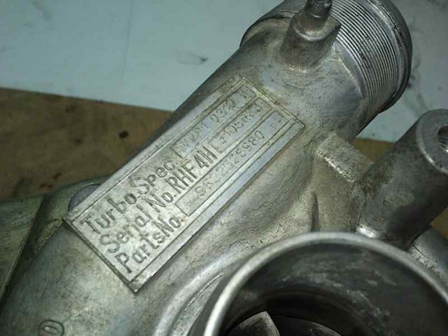 Turbocompressor para citroen xsara picasso (n68) (2004-2011) 2.0 hdi rhydw10td 9622526980