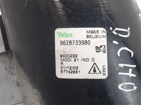 9628733980 Фара противотуманная правая купить Ужгород