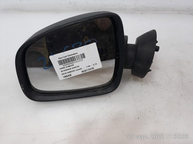 Espelho retrovisor direito para Dacia Logan 1.5 DCI (LS0K) K9K792 963017247R