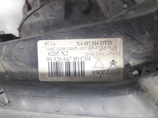9632664780 Правая фара купить Тернополь
