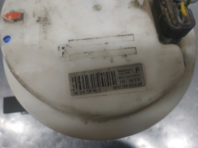 Módulo de bomba de combustível com sensor do nível de combustível 9632672080 PEUGEOT