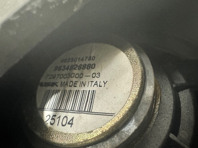 PEUGEOT 9634826880 в наличии Павлоград