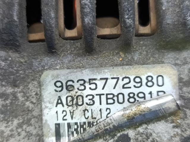 PEUGEOT 9635772980 Генератор в наличии Ровно