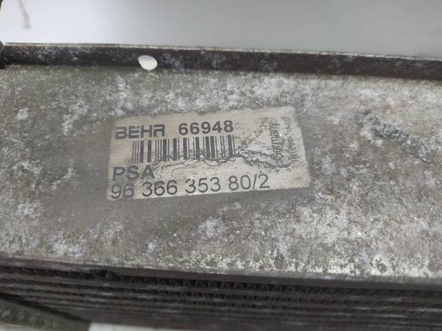 PEUGEOT 96366353802 Интеркулер в наличии Павлоград