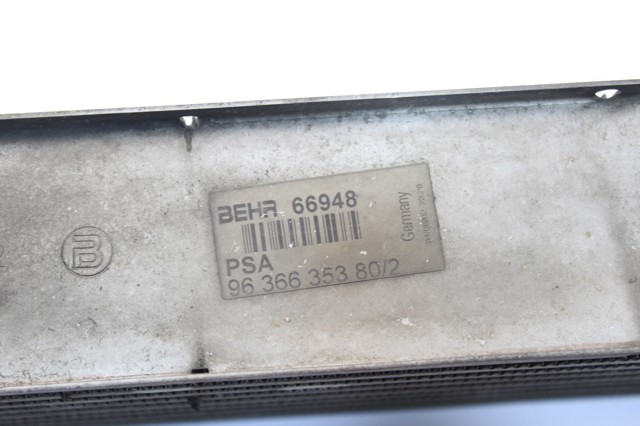 PEUGEOT 96366353802 Радиатор интеркуллера в наличии Сумы