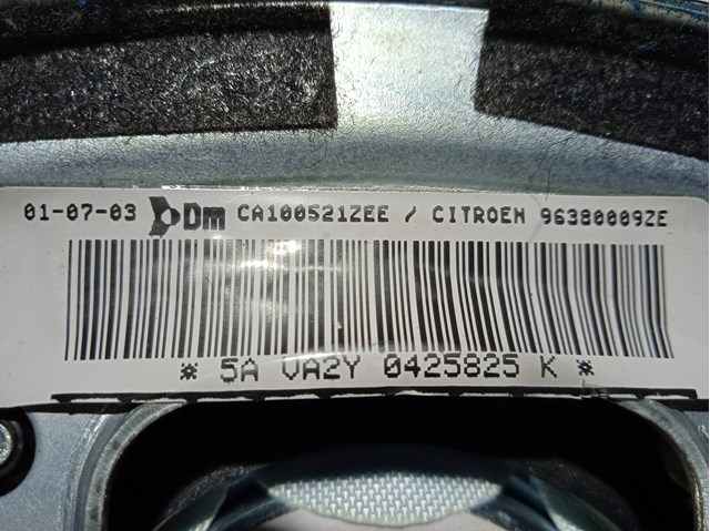 Airbag dianteiro esquerdo para Citroen C3 I (fc_,fc_) (2002-2010) 1.4 HDI 8HXDV4TD 96380009ZE