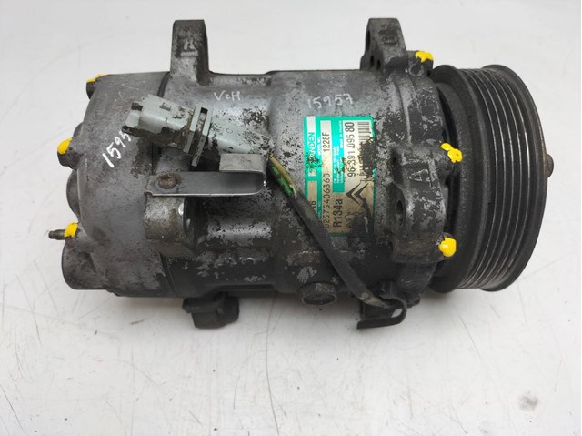 Compressor de ar condicionado para fiat ulysse 2.0 jtd rhw 9639109580