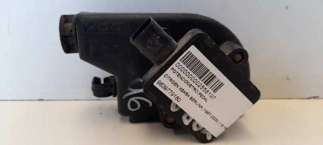 Potenciometro pedal para citroen xsara coupé (n0) (2000-2005) 1.6 16v nfu 9639779180