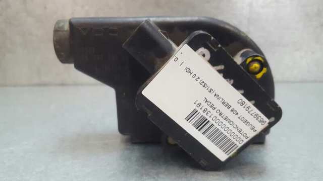 Potenciometro pedal para peugeot 406 berlina (s1/s2) 9639779180
