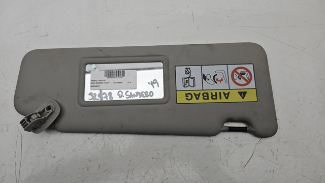 Pala contra o sol Dacia Duster HM