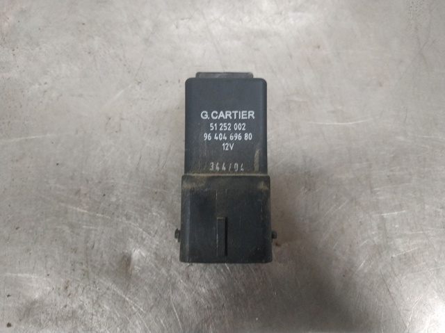 Relê das velas de incandescência 9640469680 PEUGEOT