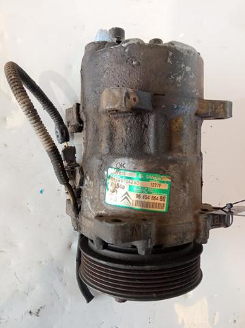 Compressor de ar condicionado para citroen jumper van jumper caixa fechada de 02 2.2 HDi cat / 0.02 - 0.06 4hy 9640486480