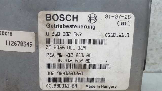 Caixa Automática de Mudança montada Citroen C5 1 DE