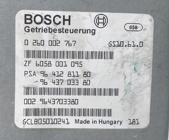 Caixa Automática de Mudança montada Citroen C5 1 DE