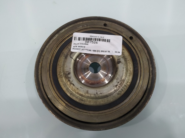 Polia de cambota 9643354180 PEUGEOT