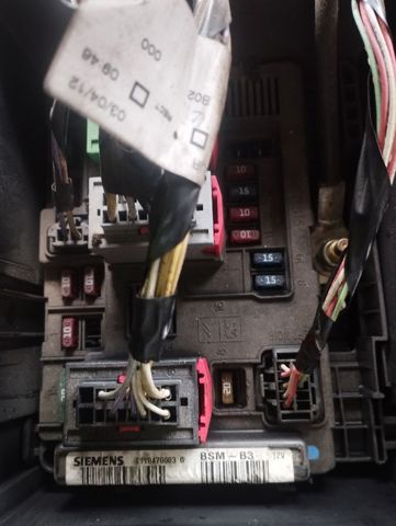 Unidade de dispositivos de segurança Citroen C5 2 RC