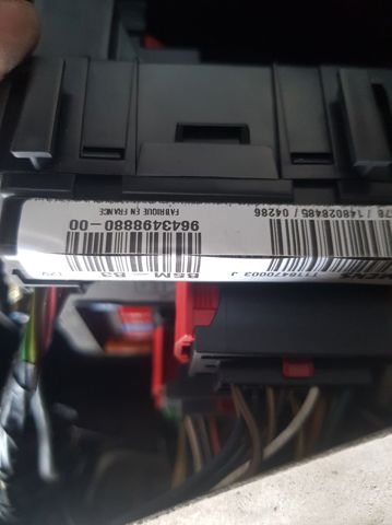 Unidade de dispositivos de segurança Citroen C5 2 RC