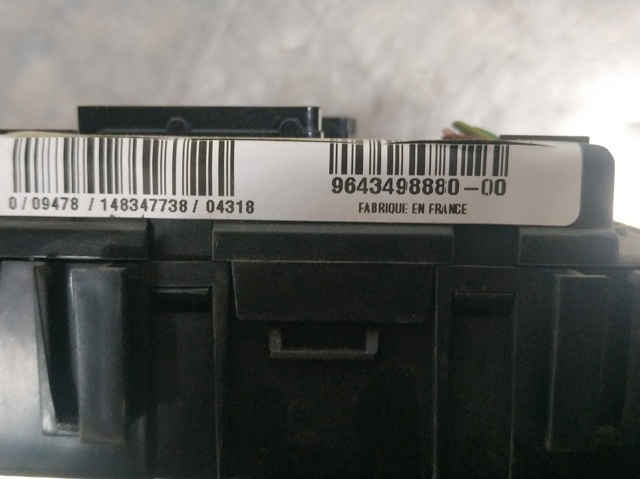 Unidade de dispositivos de segurança Citroen C5 2 RC